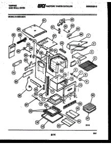 06 - Body Parts parts for Frigidaire Oven 12-4990-00-01 from AppliancePartsPros.com