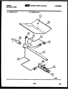 04 - Gas Control parts for Frigidaire Oven 12-6219-00-01 from AppliancePartsPros.com