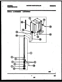 05 - Screw-Power And Ram Assembly parts for Frigidaire Compactor MTC500RBS0 from AppliancePartsPros.com