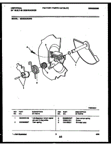 03 - Cam parts for Frigidaire Dishwasher MDB202RBW0 from AppliancePartsPros.com
