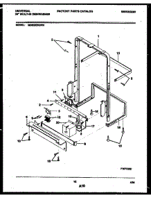 07 - Power Dry And Motor Parts parts for Frigidaire Dishwasher MDB202RBW0 from AppliancePartsPros.com