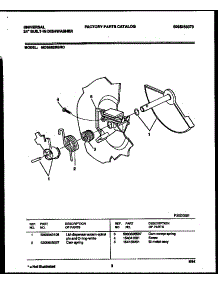 03 - Cam parts for Frigidaire Dishwasher MDB662RBR0 from AppliancePartsPros.com