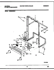07 - Power Dry And Motor Parts parts for Frigidaire Dishwasher MDB662RBR0 from AppliancePartsPros.com