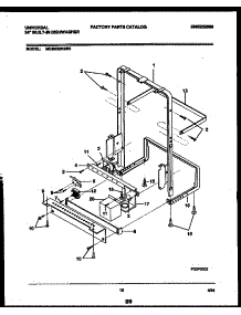 07 - Power Dry And Motor Parts parts for Frigidaire Dishwasher MDB532RBR0 from AppliancePartsPros.com