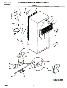 05 - System parts for Frigidaire Refrigerator TRT18GREW3 from AppliancePartsPros.com