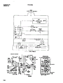 06 - Wiring Diamgram parts for Frigidaire Refrigerator TRT21PNBD1 from AppliancePartsPros.com