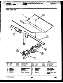 03 - Gas Control parts for Frigidaire Oven 12-2299-00-02 from AppliancePartsPros.com
