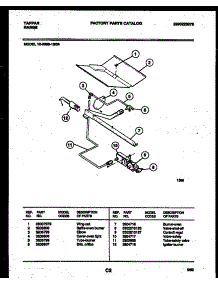 04 - Gas Control parts for Frigidaire Oven 12-3699-00-04 from AppliancePartsPros.com