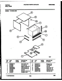 03 - Upper Body Parts parts for Frigidaire Oven 57-2709-00-06 from AppliancePartsPros.com