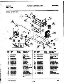 06 - Power Control parts for Frigidaire Oven 57-2709-00-06 from AppliancePartsPros.com