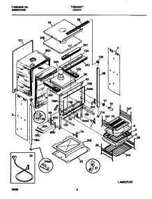 04 - Body parts for Frigidaire Oven TGB504CFB3 from AppliancePartsPros.com