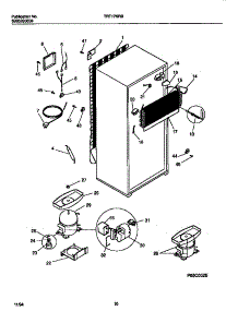 05 - Cooling System parts for Frigidaire Refrigerator TRT17NRBW0 from AppliancePartsPros.com