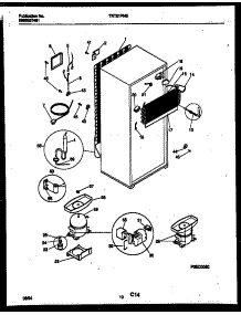 06 - System And Automatic Defrost Parts parts for Frigidaire Refrigerator TRT21PNBD0 from AppliancePartsPros.com