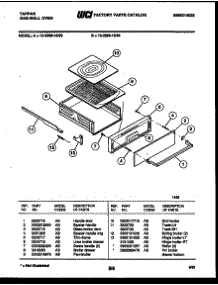 05 - Broiler Drawer Parts parts for Frigidaire Oven 12-2299-00-03 from AppliancePartsPros.com