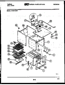 04 - Body Parts parts for Frigidaire Oven 11-5969-00-03 from AppliancePartsPros.com