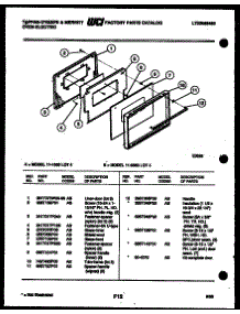 05 - Door Parts parts for Frigidaire Oven 11-6553-23-04 from AppliancePartsPros.com