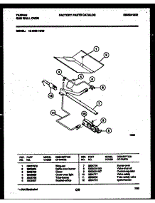04 - Gas Control parts for Frigidaire Oven 12-3699-00-05 from AppliancePartsPros.com