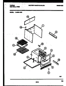 06 - Wrapper And Body Parts parts for Frigidaire Oven 12-3699-00-05 from AppliancePartsPros.com