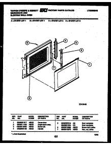 08 - Upper Oven Door Parts parts for Frigidaire Oven 57-2707-10-01 from AppliancePartsPros.com