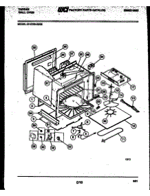 07 - Wrapper And Body Parts parts for Frigidaire Oven 57-2729-00-02 from AppliancePartsPros.com