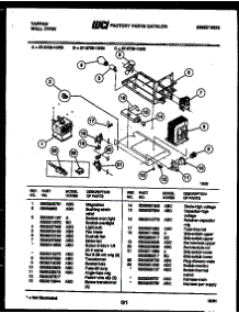 06 - Power Control parts for Frigidaire Oven 57-2709-10-05 from AppliancePartsPros.com