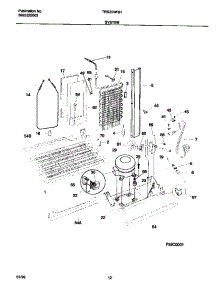 07 - System parts for Frigidaire Refrigerator TRS20WRHW1 from AppliancePartsPros.com