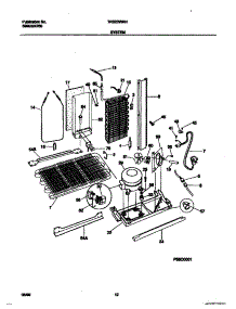 07 - System parts for Frigidaire Refrigerator TRS20WRHW0 from AppliancePartsPros.com