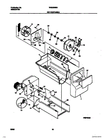 09 - Ice Container parts for Frigidaire Refrigerator TRS20WRHW0 from AppliancePartsPros.com