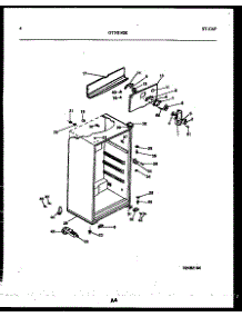 03 - Cabinet Parts parts for Frigidaire Refrigerator GTNI142BK1 from AppliancePartsPros.com