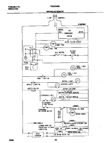 11 - Wiring Diagram parts for Frigidaire Refrigerator TRS20WRHW3 from AppliancePartsPros.com