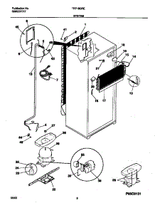 05 - System parts for Frigidaire Refrigerator TRT18GRED7 from AppliancePartsPros.com