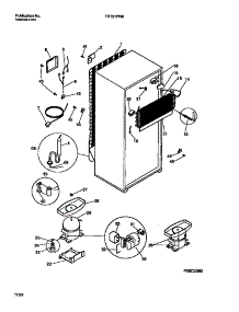 05 - Cooling System parts for Frigidaire Refrigerator TRT21PNBW1 from AppliancePartsPros.com