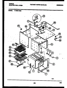 04 - Body Parts parts for Frigidaire Oven 11-5969-00-05 from AppliancePartsPros.com