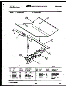 03 - Gas Control parts for Frigidaire Oven 12-5299-00-04 from AppliancePartsPros.com