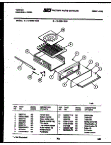 05 - Broiler Drawer Parts parts for Frigidaire Oven 12-5299-00-04 from AppliancePartsPros.com