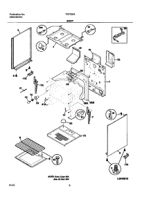 07 - Body parts for Tappan Range TGF336AUE from AppliancePartsPros.com