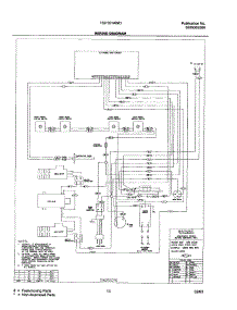 13 - Wiring Diagram parts for Tappan Range TGF351AWD from AppliancePartsPros.com