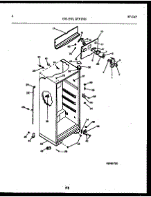 04 - Cabinet Parts parts for Frigidaire Refrigerator GTN175BH4 from AppliancePartsPros.com