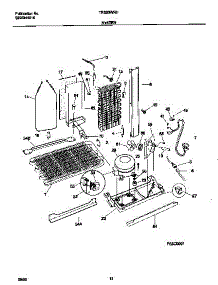 07 - System parts for Frigidaire Refrigerator TRS20WRHW5 from AppliancePartsPros.com