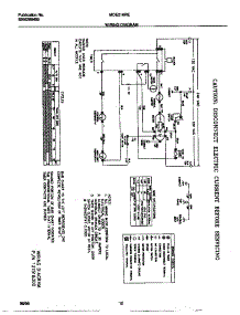 06 - Wiring Diagram parts for Frigidaire Dryer MDE216RED0 from AppliancePartsPros.com