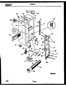 04 - Cabinet Parts parts for Frigidaire Refrigerator TRS26WRAW0 from AppliancePartsPros.com