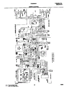 12 - Wiring parts for Frigidaire Refrigerator TRS20WRHW5 from AppliancePartsPros.com