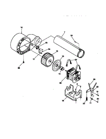 05 - Motor parts for Frigidaire Dryer MDG116RBW1 from AppliancePartsPros.com