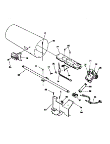 06 - Burner parts for Frigidaire Dryer MDG116RBW1 from AppliancePartsPros.com