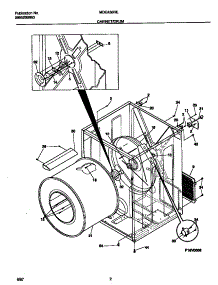 02 - Cabinet / Drum parts for Frigidaire Dryer MDG436RED1 from AppliancePartsPros.com