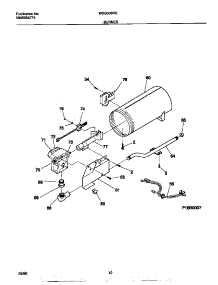 06 - Burner parts for Frigidaire Dryer MDG336RES0 from AppliancePartsPros.com