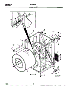 02 - Cabinet / Drum parts for Frigidaire Dryer MDG546RET0 from AppliancePartsPros.com