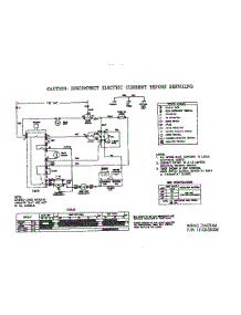 07 - Wiring Diagram parts for Frigidaire Dryer MDG336MBW1 from AppliancePartsPros.com
