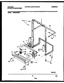 07 - Power Dry And Motor Parts parts for Frigidaire Dishwasher MDB222RBM0 from AppliancePartsPros.com