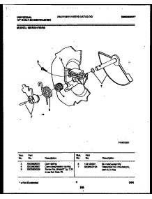 03 - Cam parts for Frigidaire Dishwasher MDR231RBR0 from AppliancePartsPros.com